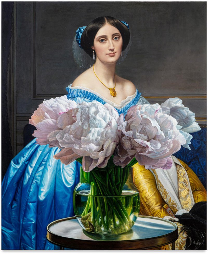 Marc Dennis, “Ever After,” 2025, oil on linen, 50.75 x 41.75 inches [≈ 128 × 106 cm], Picture courtesy of the artist.